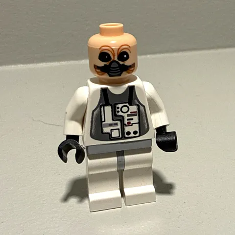 LEGO Star Wars Ten Numb Minifigure sw0153, Missing Helmet, Excellent Condition!