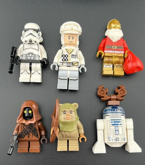 LEGO Star Wars Minifigures 75095 Advent C3PO R2D2 Jawa Ewok Stormtrooper Trooper