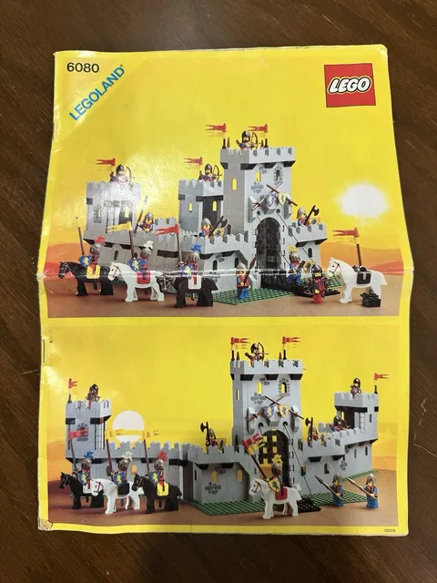 Lego Castle King's Castle (6080) Instruction Booklet Only
