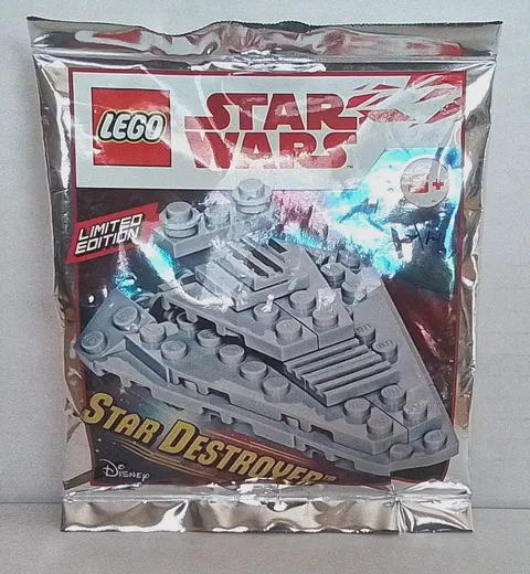 LEGO Star Wars Episode V 911842 Star Destroyer Mini Foil Pack NEW! SHELF WARE!