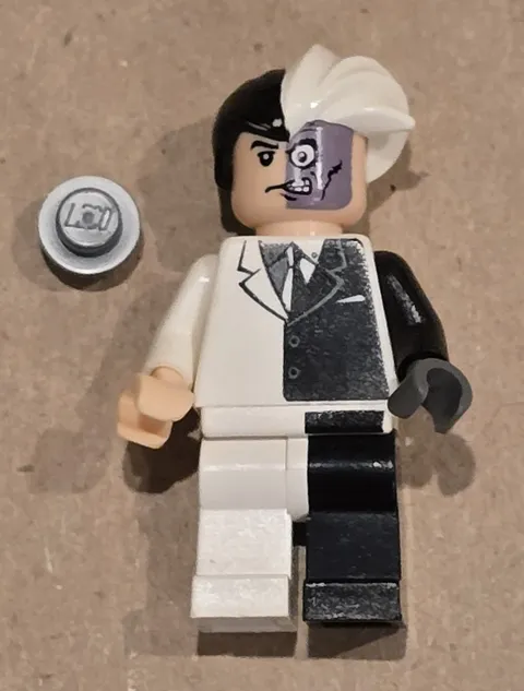 LEGO Batman - Two-Face Key Chain Figure (key chain removed)