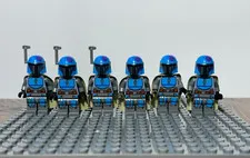LEGO Star Wars Mandalorian Loyalist Lot x6  - No Cracks