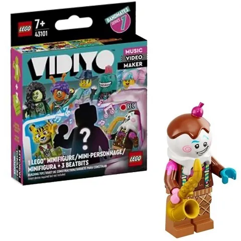 LEGO VIDIYO Bandmates Series 1 Ice Cream Saxophonist (43101) w/ Vintage Beat Bit