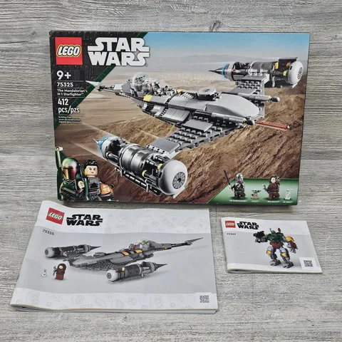 Box & Instructions Only LEGO Star Wars 75325 Mandalorian's N-1 Starfighter