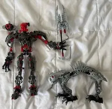 LEGO BIONICLE: Maxilos and Spinax (8924) 100% COMPLETE