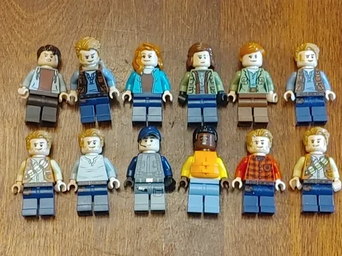 Lego 12 figs Jurassic World dominion Owen Grady+Claire Dearing USA noCUSTOM fees