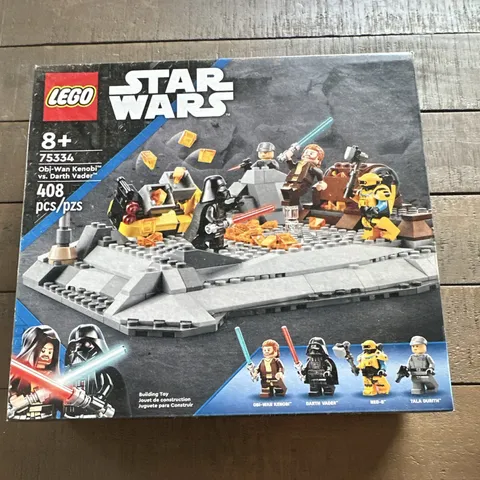LEGO Star Wars 75334 Obi-Wan Kenobi vs Darth Vader Set 408pcs 8+