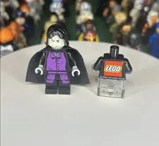 LEGO Minifigure 2004 Harry Potter Professor Severus Snape (hp050) - For Set 4751