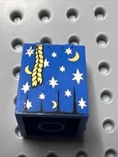LEGO 3678bpb078 Replacement Robe Moon Stars For Wizard Series 12 col179