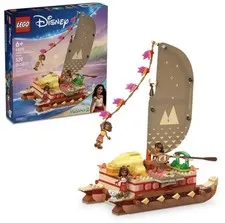 LEGO Disney Moana's Adventure Canoe 43270 Set 529 pcs Age 6+