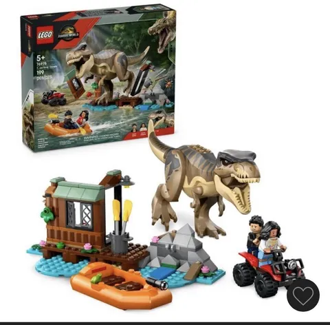 Lego Jurassic World #76975 T. Rex River Escape NEW
