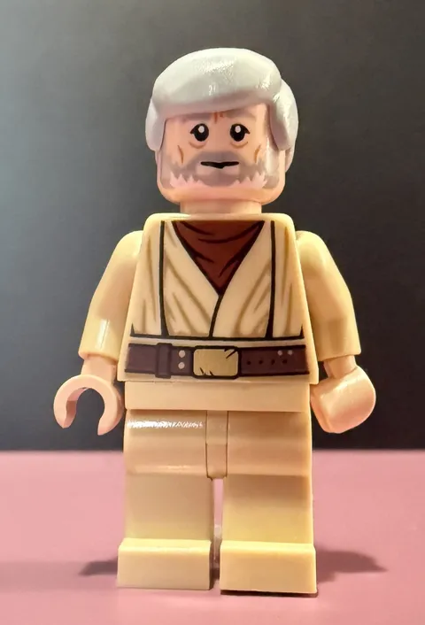 Lego Star Wars Old Obi-Wan Kenobi Minifigure sw1084 (see photos)