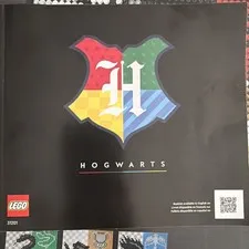 LEGO Harry Potter Hogwarts Crests 31201 Wall Art INSTRUCTIONS ONLY