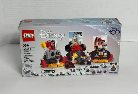 LEGO Disney 100 Years Celebration 40600 Brand New Factory Sealed Box!