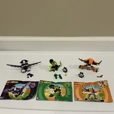 LEGO MIXELS Series 2 LOT OF 3 - 41517 Balk, 41519 Glurt, 41524 Mesmo