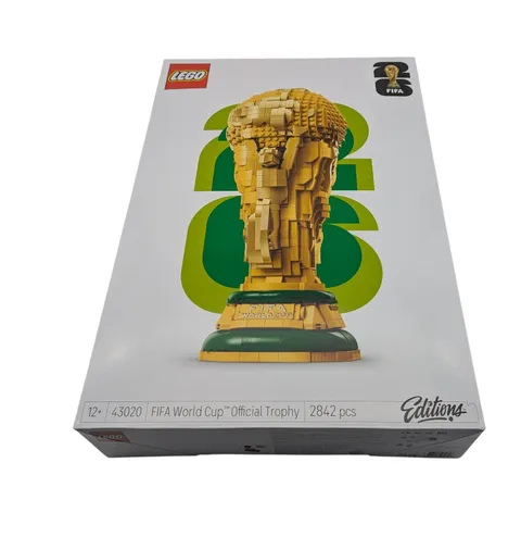 Brand New LEGO Editions FIFA World Cup Official 1:1 Gold Trophy (43020) 2842pcs
