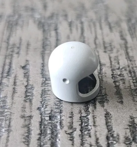 VINTAGE LEGO Old Light Gray Helmet 193a2 w Intact Chin Strap CASTLE 