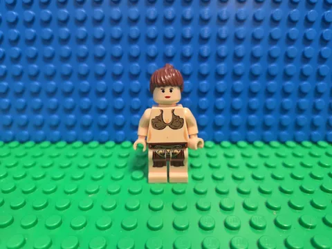 LEGO Princess Leia Minifigure sw0085a Slave Outfit Star Wars CMF Lot Rare HTF 