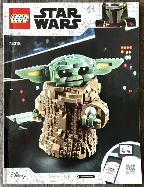 Lego 75318 Star Wars The Child Instruction Manual Only