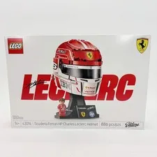 New Lego Scuderia Ferrari HP Charles Leclerc Helmet Lego Set 6590600