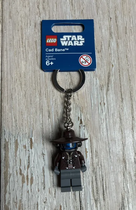 New LEGO Star Wars Cad Bane Key Chain 853127 Minifigure Rare Retired