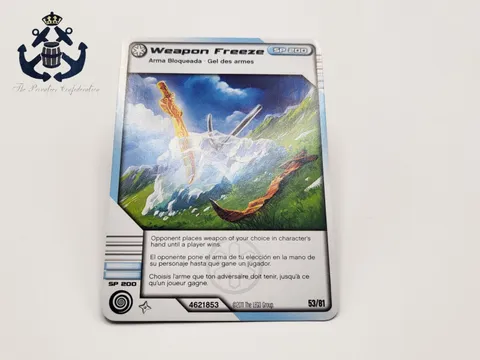 LEGO 2011 NINJAGO Masters of Spinjitzu Game Card #53 Weapon Freeze 4621853