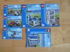 Lego City B60047 Part 1-6, Part 1-6 Instructions Instruction