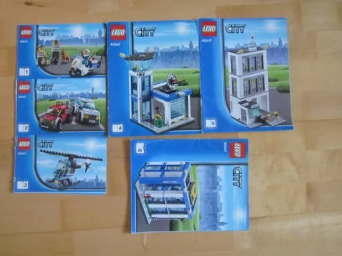 Lego City B60047 Part 1-6, Part 1-6 Instructions Instruction