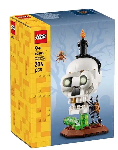 LEGO Halloween Set 40883: Halloween Skull Candle (New, Sealed)