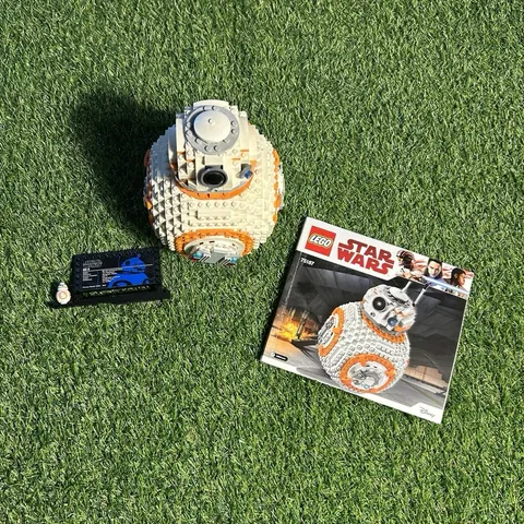 LEGO Star Wars The Last Jedi BB-8 75187 1106pc Box Instructions Stand