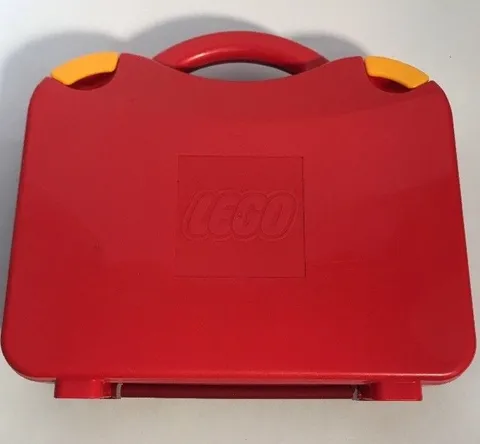 Red Lego Travel Storage Container Carry Case 2012 Storage Box