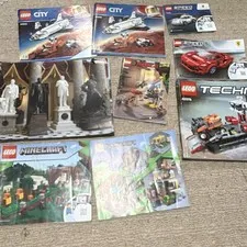 LEGO Instruction Manuals Lot - one missing cover