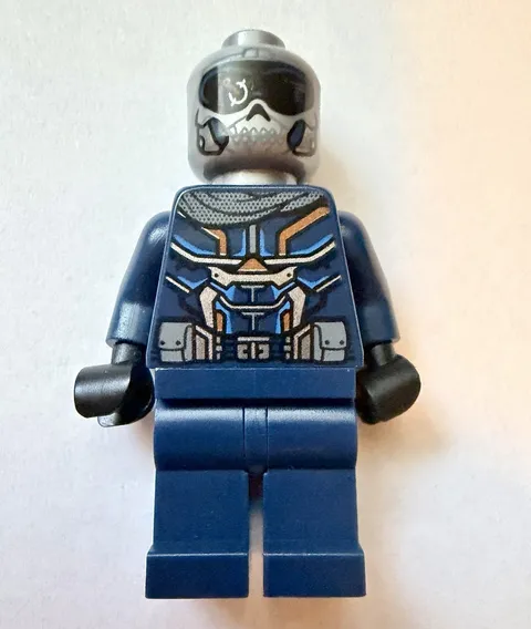 LEGO Marvel Taskmaster No Hood Minifigure sh674 77905 Genuine Minifig