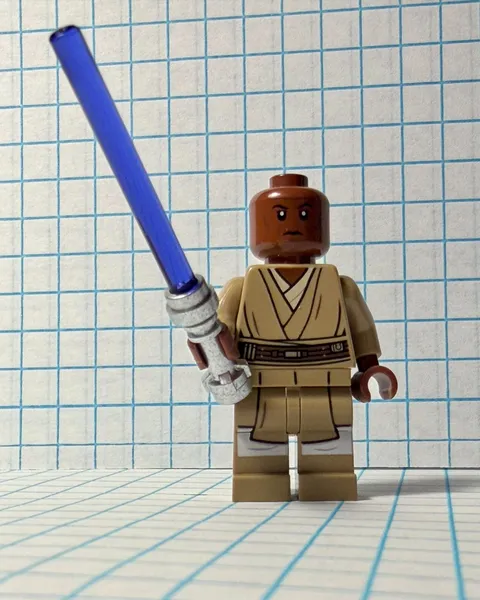 LEGO MACE WINDU MINIFIG 👀 Star Wars Clone Wars Jedi Master SW0889