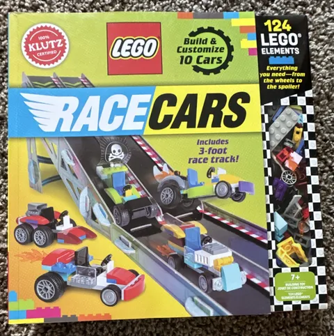 LEGO Race Cars Building Toy Set 41585708 124pc 7+ Includes Race Track