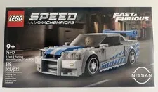 LEGO 76917 Nissan Skyline GT-R R34 – 2 Fast 2 Furious, Brand New Sealed 2023 Set