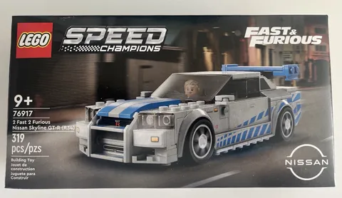 LEGO 76917 Nissan Skyline GT-R R34 – 2 Fast 2 Furious, Brand New Sealed 2023 Set
