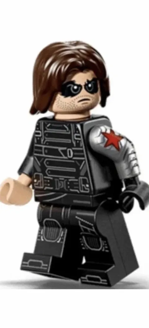LEGO 76354 Marvel S.H.I.E.L.D. Helicarrier Winter Soldier Minifigure
