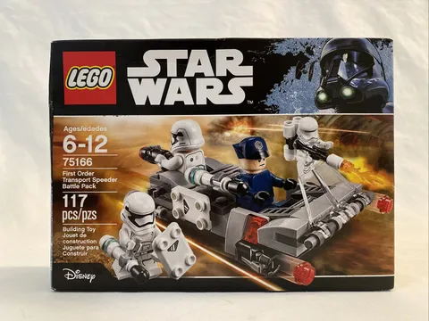 Lego Star Wars 75166 FIRST ORDER TRANSPORT SPEEDER BATTLE PACK NEW NRFP Retired