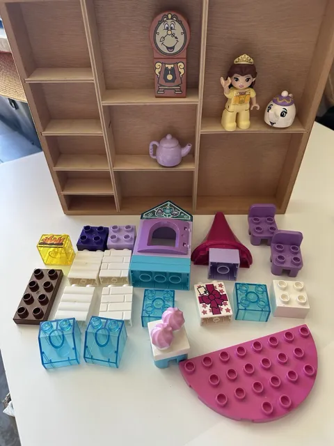 Lego Duplo Disney  Belles Tea Party  Beauty and Beast *SEE DESCRIPTION Cogsworth