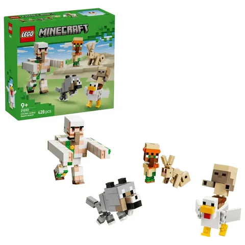 LEGO Minecraft ® Atak kurzgo jeźdźca na pustyni 21592 LEGO