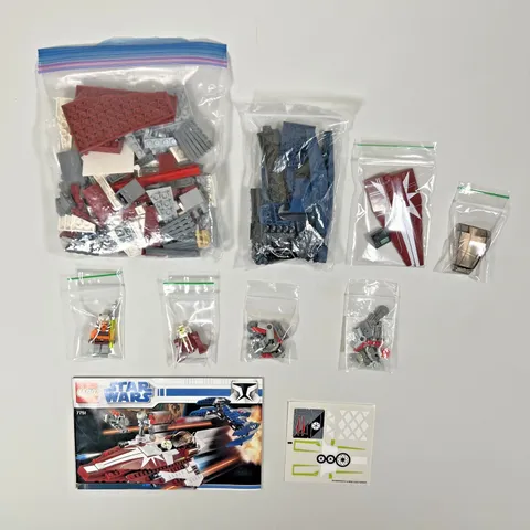 Lego 7751 Ahsoka's Starfighter & Vulture Droid Verified 100% Complete Star Wars