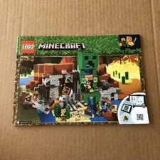 LEGO Minecraft 21155 Creeper Mine Manual - Manual Only / No LEGO Set