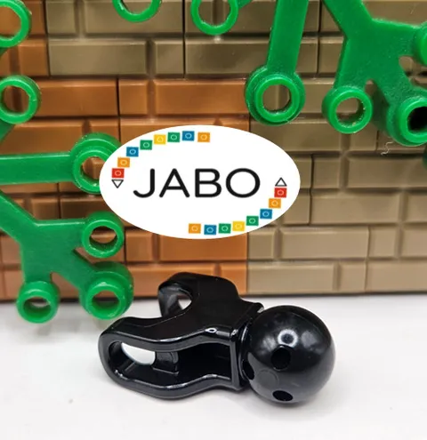 (S18 / 8 / 8) LEGO Hero Factory 90612 Arm / Leg Leg Ball Joint Black
