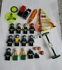 Lego Extreme Team Minifigure Lot With A Few Parts And Pieces