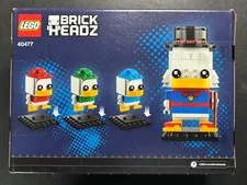 LEGO Retired 40477 Brick Headz Scrooge & Boys - 340 Piece - NIB