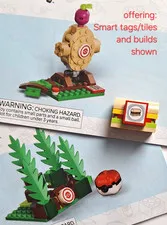 LEGO Pokemon 72164 Smart tags & their builds ONLY from Pikachu Training House