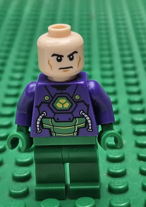 LEGO DC Superheroes Minifigure Lex Luthor Minifig From Set 76097
