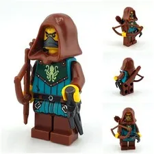 MOC from LEGO® parts Kraken Knights Elite Archer / Bow. | Fits 10332 31168