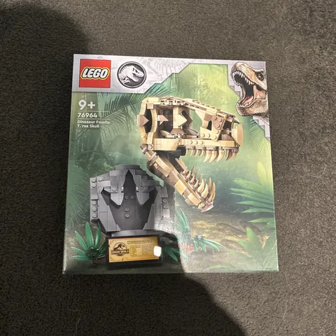 LEGO 76964 JURASSIC WORLD Dinosaur Fossils: T. rex Skull - NEW, UNOPENED RETIRED